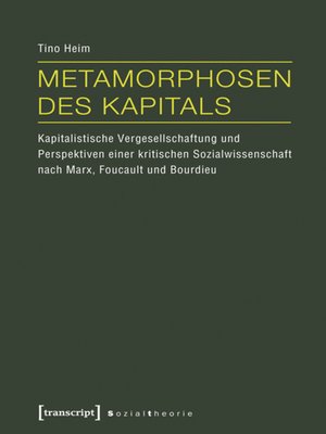 cover image of Metamorphosen des Kapitals